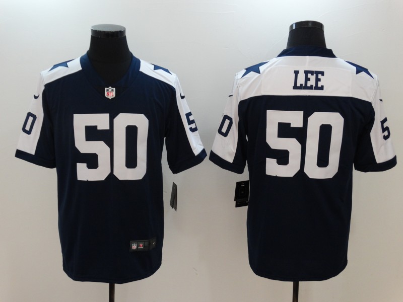 Men's Dallas Cowboys Sean Lee #50 Navy Jersey